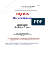 OKI 320-321 Service Manual