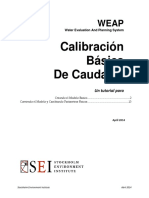 4 Tutorial WEAP Calibración Básica de Caudales PDF