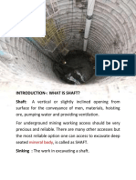 Shaft Sinking Part 1