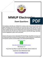 MMUP Electronics V1.7 - With Answers