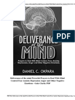 Deliverance of The Mind Po PDF