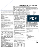 RF - Rheumatoid Factor