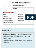 Capsular and Noncapsular Movements