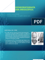 CPRE (Colangiopancreatografía Retrógrada Endoscópica)