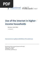 PIP Better Off Households Final: Study by PEW Internet and American Life Project