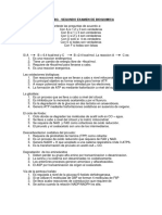 2do Examen de Bioquimica o Biologia