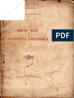 A Botânica e A Nomenclatura Indígena (Rodrigues 1905) MbaeKaaTapyiyetaEnoyndaua