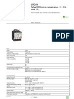 TeSys LRD Overload Relays - LRD21