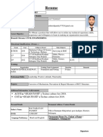 Ashutosh Pandey Resume