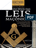 Os Princípios Das Leis Maçônicas - Volume I