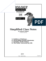 Sheniblog - Class 10 Biology Part2 (Eng Med) Simplified Notes by Rasheed Odakkal PDF