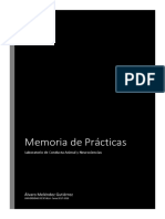 Memoria de Prácticas