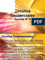 Técnicas Digitales Apunte 6 - Circuitos Secuenciales