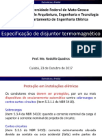 7-Especificação de Disjuntor Termomagnético PDF