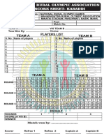 Score Sheet Kabaddi PDF