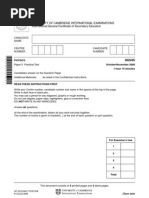 University of Cambridge International Examinations International General Certificate of Secondary Education