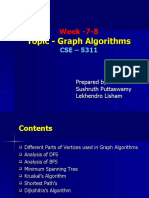 Topic - Graph Algorithms