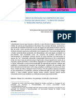 Pós-Colonialismo e Autoficção Na Contística de Lília Momplé "Aconteceu em Saua-Saua", "O Baile de Celina" e "Ninguém Matou Suhura"