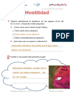 Ficha Emocionario 22 Hostilidad Solucionada