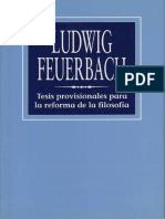 Feuerbach, Ludwing, Filosofía Del Futuro PDF