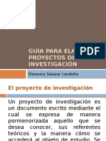 Cómo Elaborar Un Proyecto de Investigación