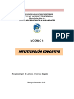 Modulo de Investigacion Educativa