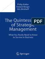 The Quintessence of Strategic Management PDF