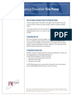 P8217 Checklist Fire Pump PDF