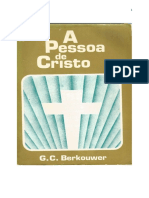 A Pessoa de Cristo Berkouwer PDF