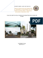 5255 - Plan de Gestion Del Riesgo de Desastres de La Ciudad de Piura PDF