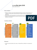 National Biofuels Policy