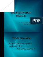 Lecture 6 Presentation Skills