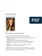 Isac Newton Biografia