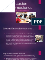 La Educación Socioemocional