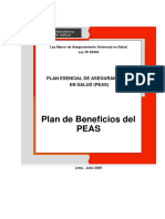 Plan Esencial de Aseguramiento en Salud-PEAS PDF