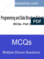 Programming and Data Structure Solved MCQs Part 2 Book