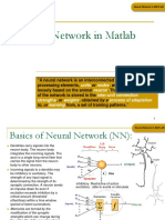 MME 52106 - Optimization in Matlab - NN Toolbox