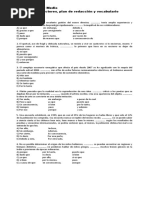 Clase N°4. Conectores, Plan de Redacción y Vocabulario N°1. 28 de Marzo.