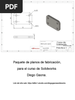 Libro Dibujos PDF Diego Gaona Solidworks PDF