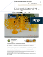 Impressora 3D DLP de Alta Resolução DIY (Impressora 3D SLA) - 22 Etapas (Com Imagens)