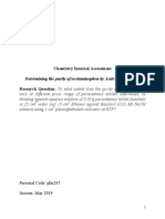 Chemistry Ia Sample