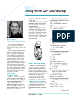 Tips For Running Motors With Roller Bearings