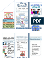 Triptico Habilidades Sociales Completo