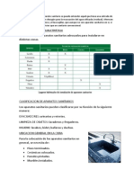 Aparatos Sanitarios Por Aparato Sanitario Se Puede Entender Aquel Que Tiene Una Entrada de Agua