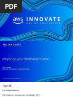 Migrating Your Databases To AWS Blair Layton Final