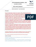 Respostas Oab Direito Do Trabalho