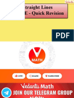 Straight Lines - JEE Mains Mini Capsule PDF