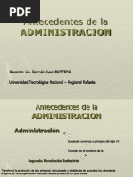 Escuelas Administracion