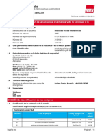 Ficha de Seguridad Hidroxido