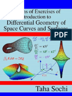 Taha Sochi - Solutions of Exercises of Introduction To Differential Geometry of Space Curves and Surfaces (2019, CreateSpace Independent Publishing Platform)